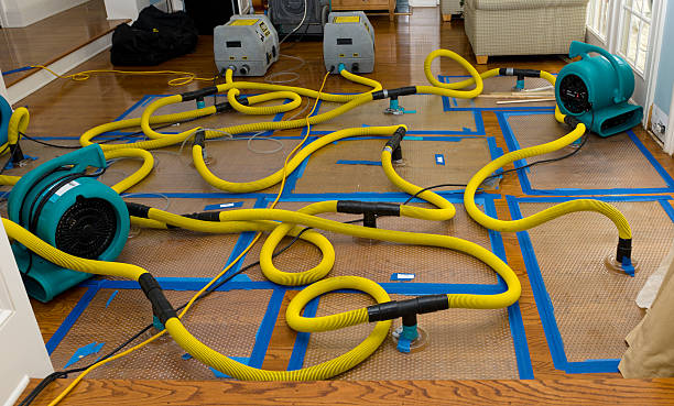 Professional Storm Water Damage Restoration technician working in Zillah, WA